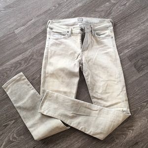 Citizens of Humanity light gray avedon jeans